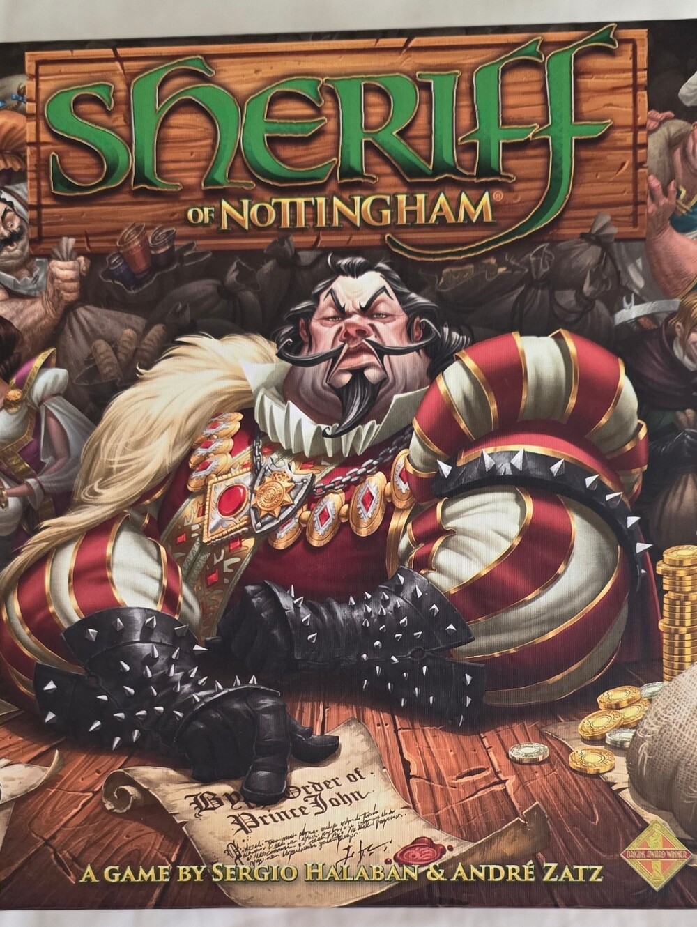 Sheriff of Nottingham – 2016 First Edition board game by CMON / Arcane Wonders